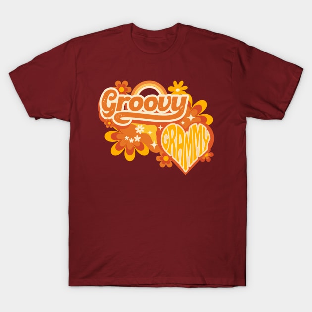 Groovy Grammy T-Shirt by soulfulprintss8